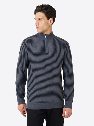 BRAVE SOUL Pullover in Schwarz: Vorderseite