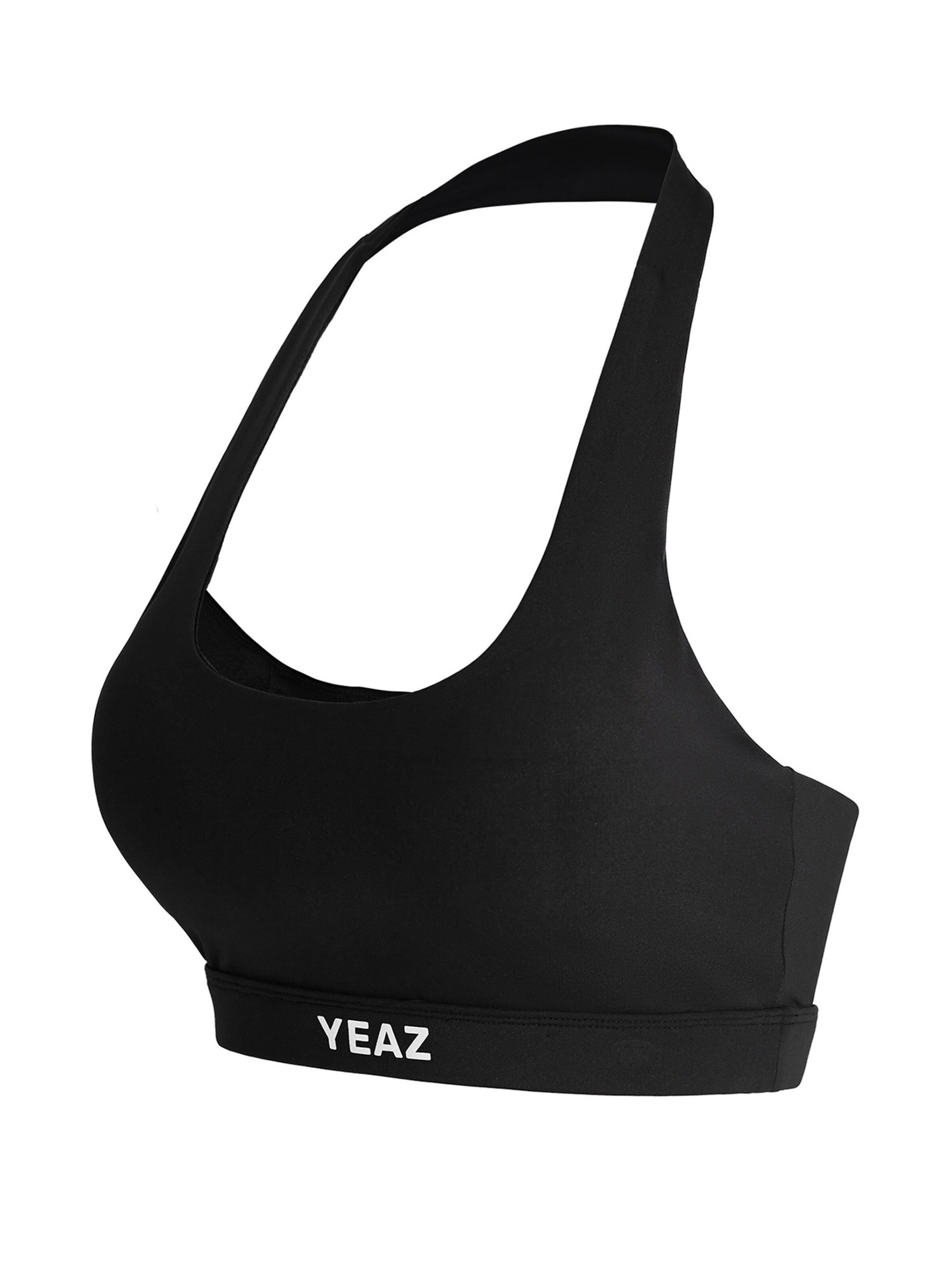Sport top 'Mission' de la YEAZ pe negru: față
