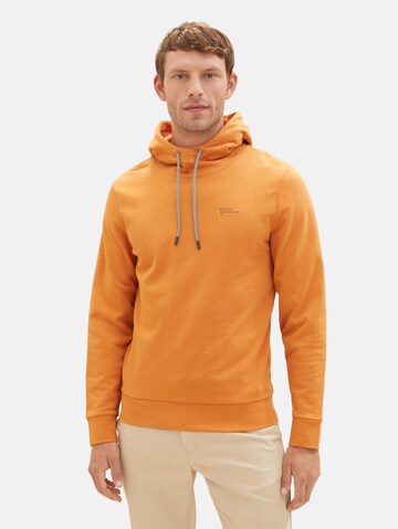 TOM TAILOR Sweatshirt in Orange: front