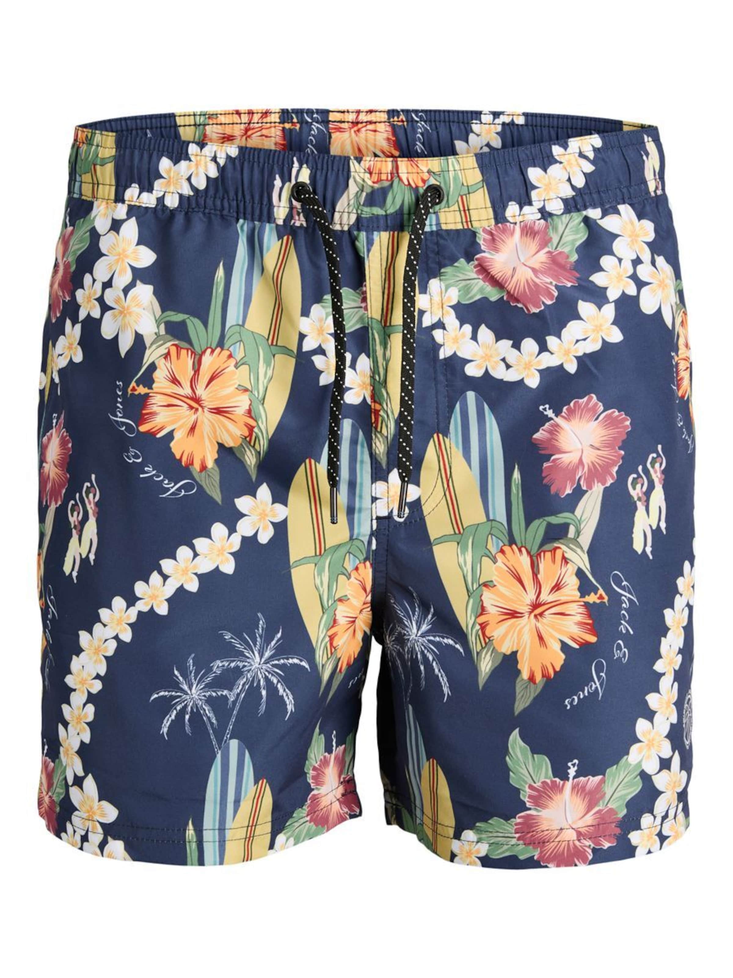 Shorts de bain 'JPSTFiji' JACK & JONES en bleu : devant