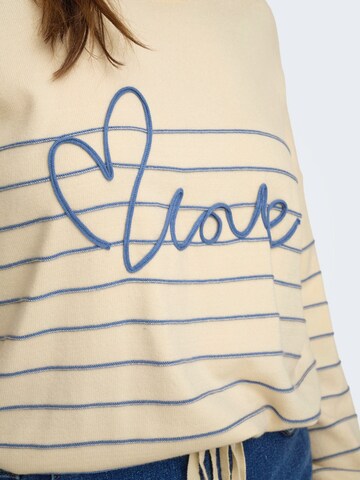 ONLY Carmakoma Tröja 'CARSIGNE' i beige