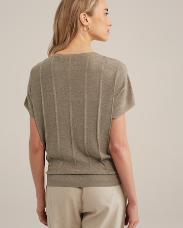 Pull-over WE Fashion en marron