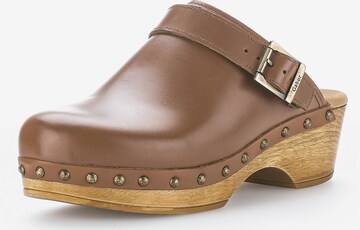 GABOR Clogs in Brown: front