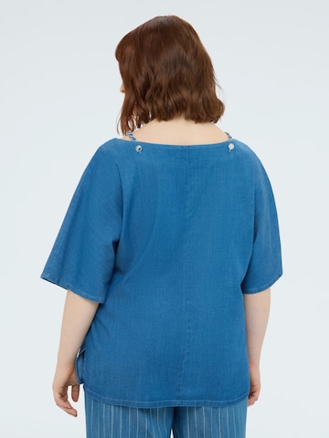Fiorella Rubino Blouse in Blauw