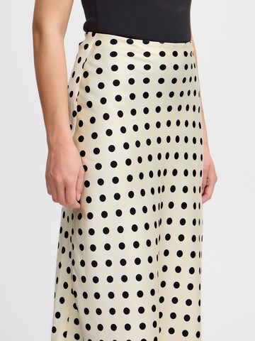 ICHI Skirt 'Jani' in Beige