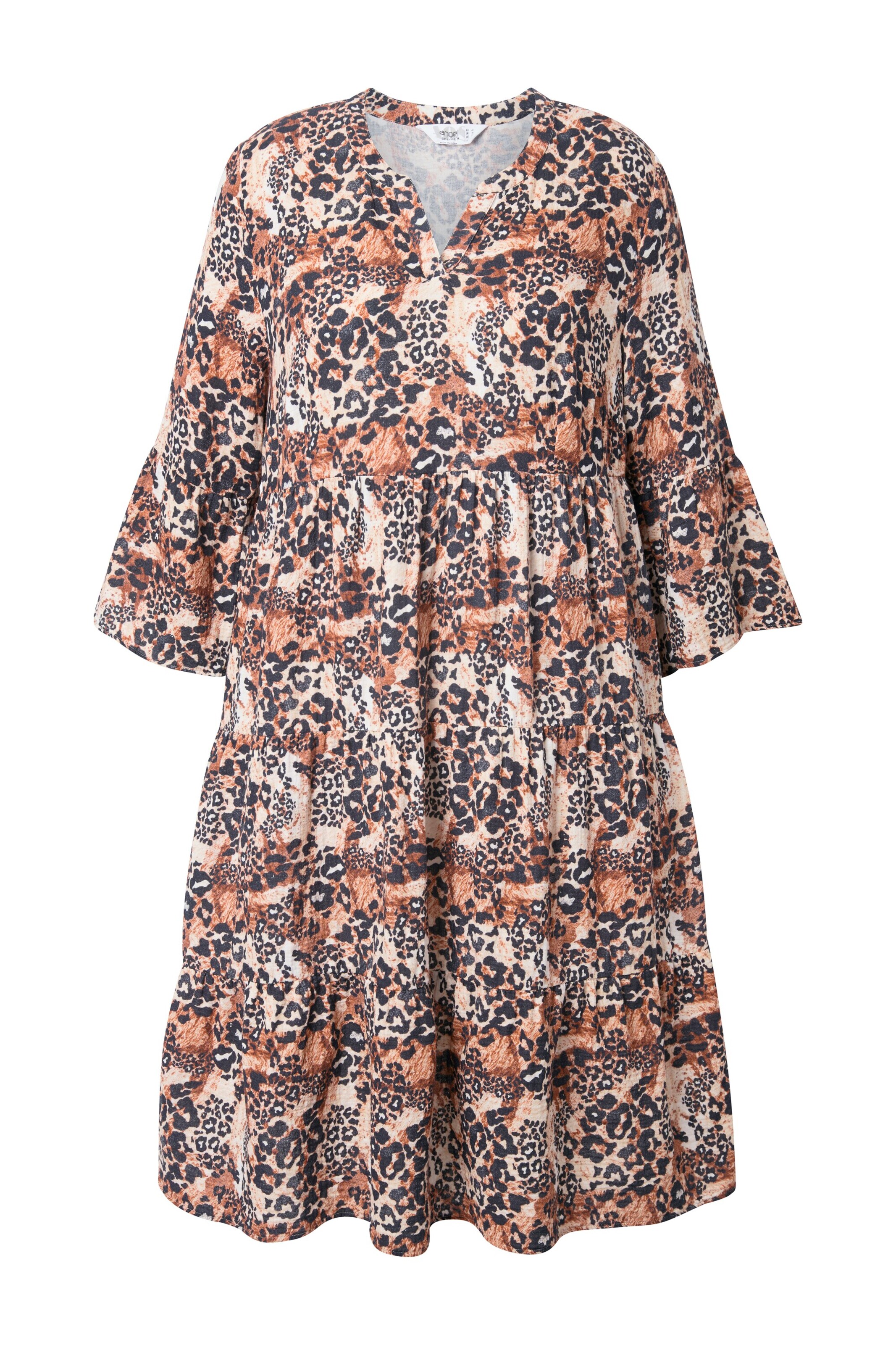 Angel of Style Jurk in Beige: voorkant