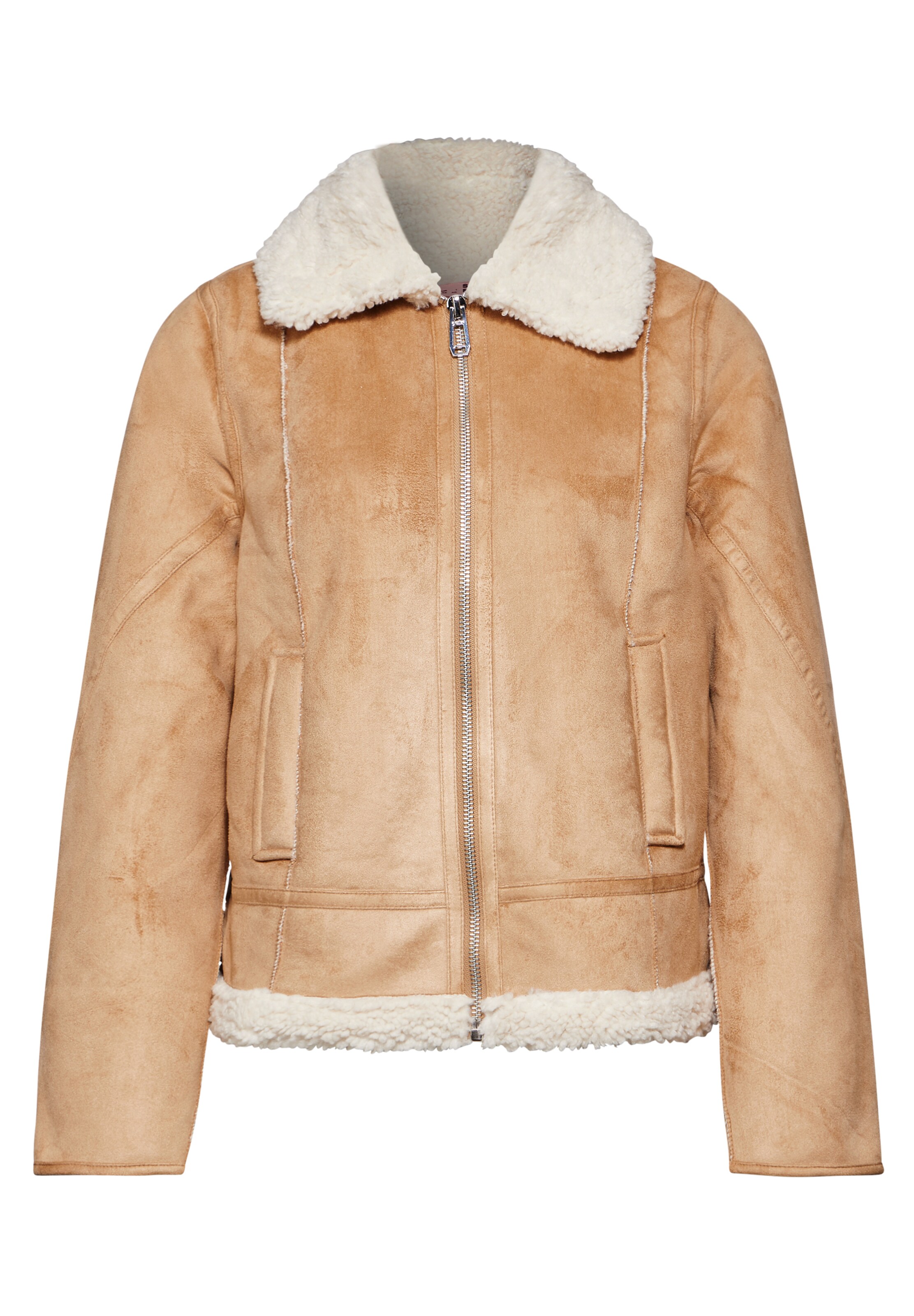 STREET ONE Jacke in Beige: Vorderseite