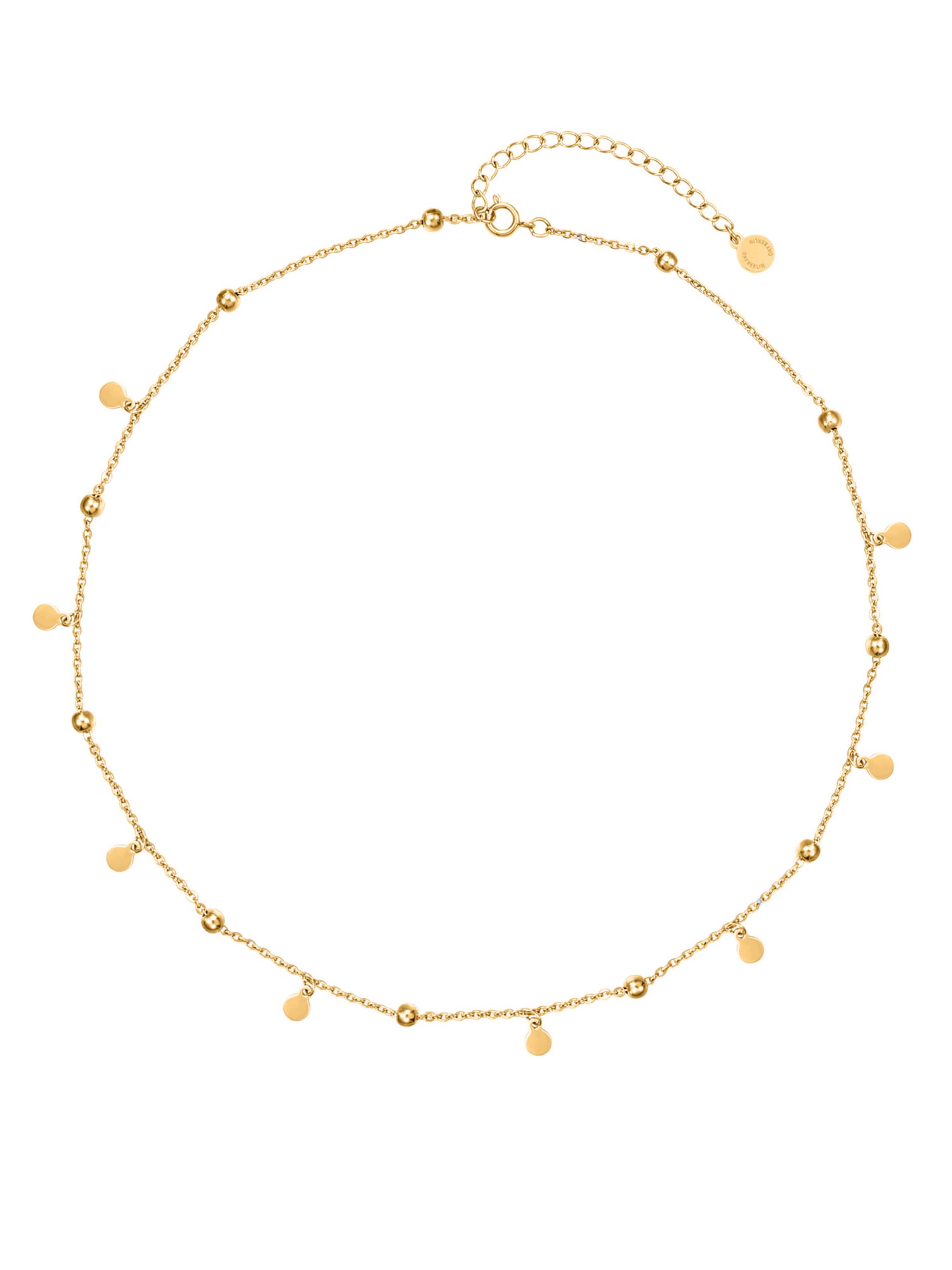 day berlin Necklace 'Sun' in Gold: front
