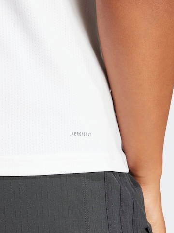 Top sportivo di ADIDAS PERFORMANCE in bianco