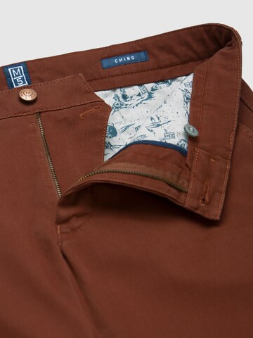 Regular Pantalon chino 'M5 Chino' MEYER en bronze