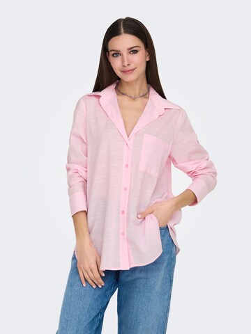 ONLY Bluse 'ONLSalina' i pink: forside