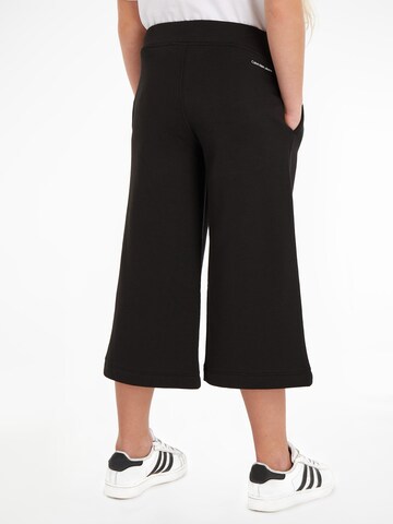 Wide Leg Pantalon Calvin Klein Jeans en noir