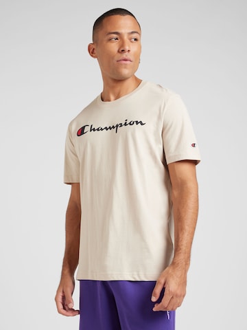 Champion Authentic Athletic Apparel Paita värissä beige: etupuoli