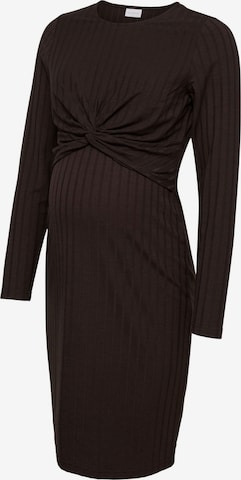 MAMALICIOUS - Vestido en marrón: frente