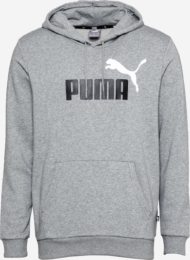 szürke melír / fekete / fehér PUMA Sport szabadidős felsők, Termék nézet