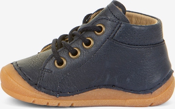 Froddo First-Step Shoes in Blue: front