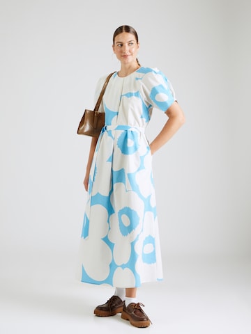 Marimekko Kjole 'JUHLINTA' i blå: forside