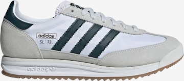 Baskets basses 'SL 72' ADIDAS ORIGINALS en blanc : devant
