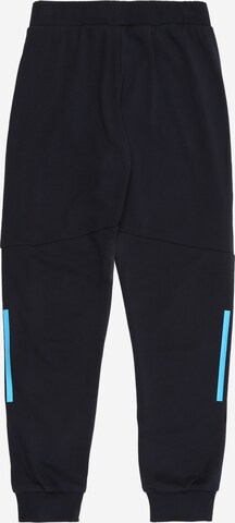 ADIDAS PERFORMANCE Tapered Workout Pants in Blue