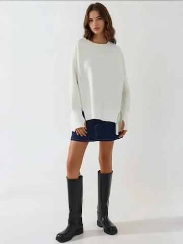 Hiccup Sweatshirt in Weiß