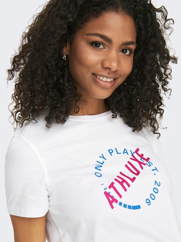 T-shirt ONLY PLAY en blanc