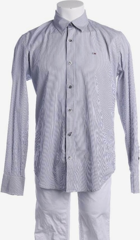 TOMMY HILFIGER Freizeithemd / Shirt / Polohemd langarm M in Blau: predná strana