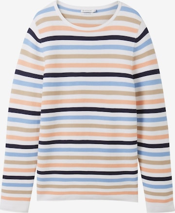 Pull-over TOM TAILOR en mélange de couleurs : devant