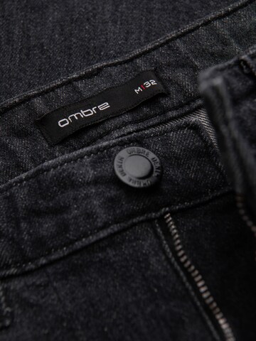 Ombre - regular Vaquero en negro