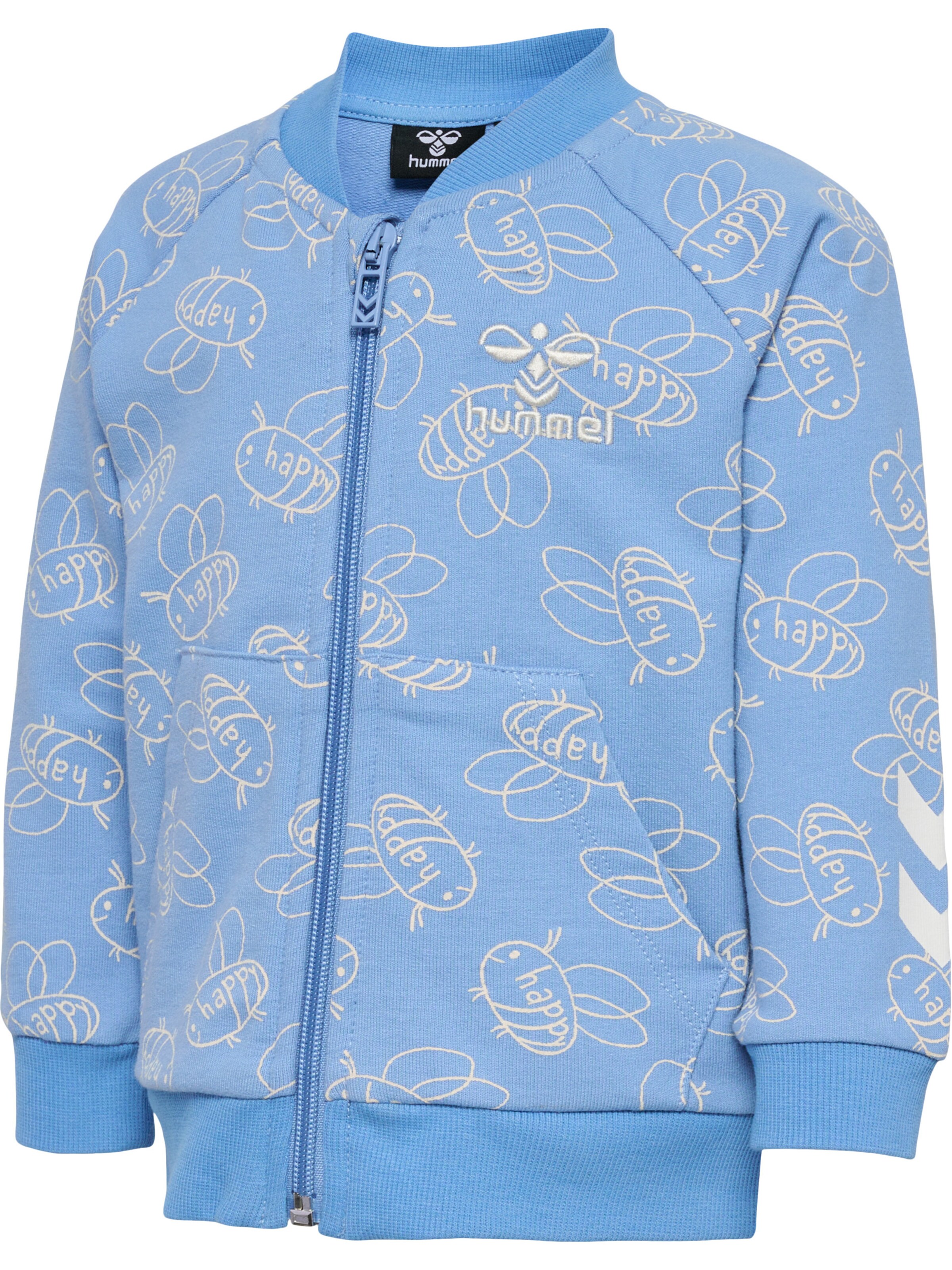 Hummel Sweatvest in Blauw