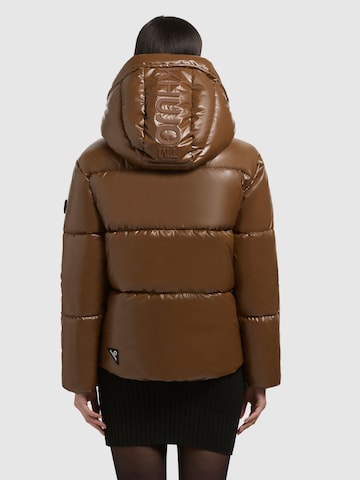 khujo Winterjacke 'DEVINA2' in Braun