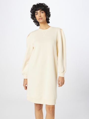 Robe 'Malo' ICHI en beige : devant