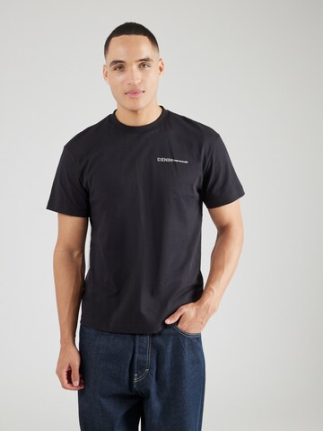 TOM TAILOR DENIM T-Shirt in Schwarz