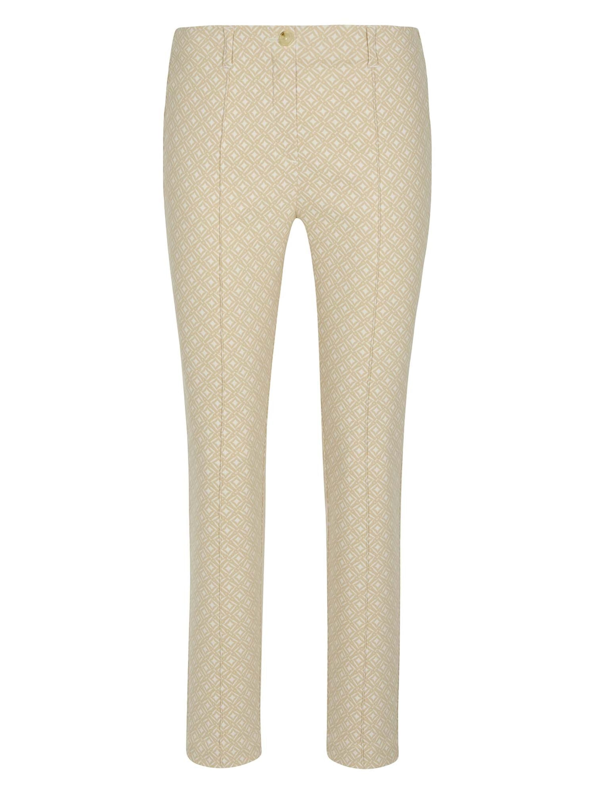 Skinny Pantalon MADELEINE en blanc : devant