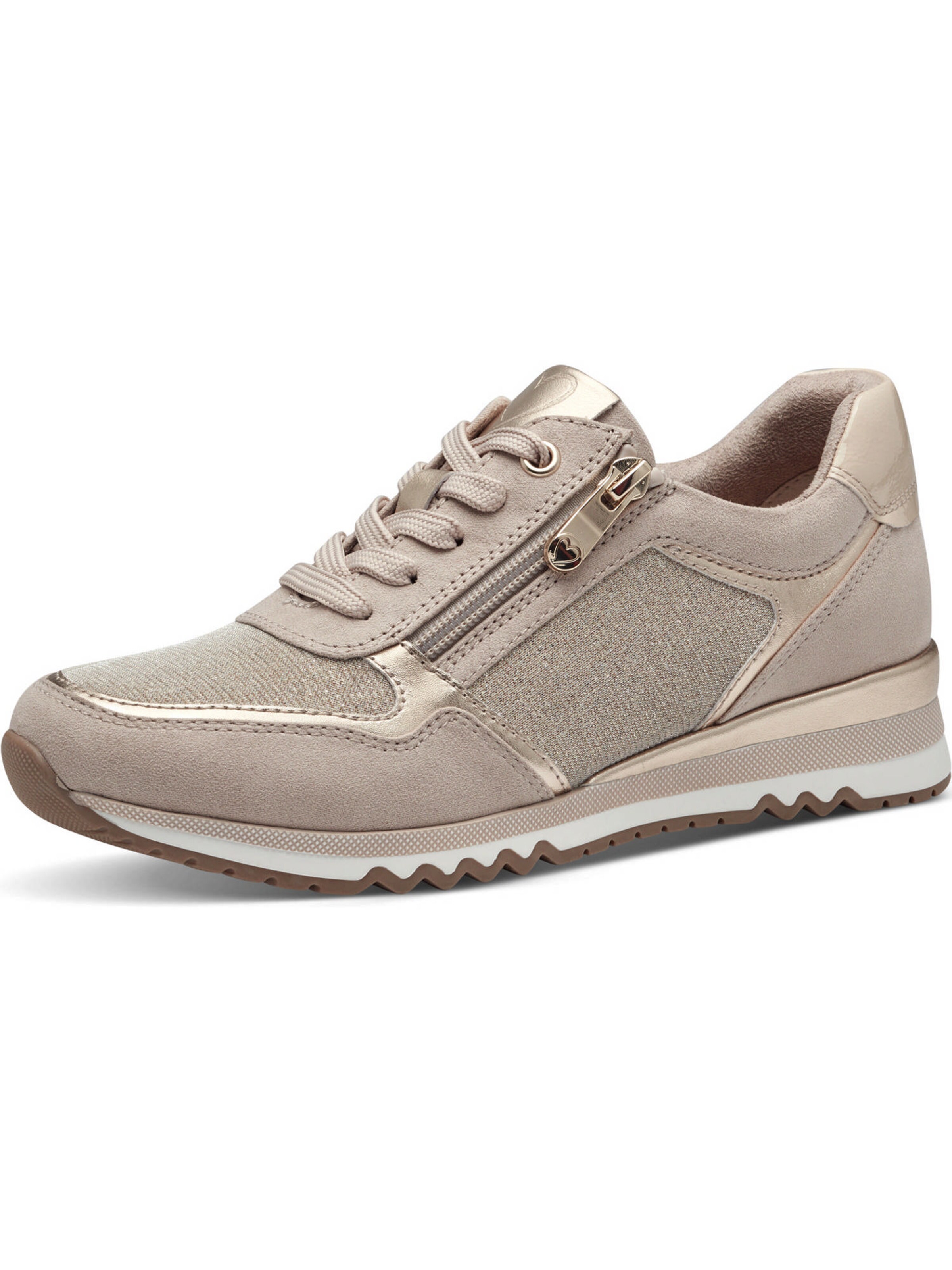 Baskets basses '23749﻿' MARCO TOZZI en beige : devant