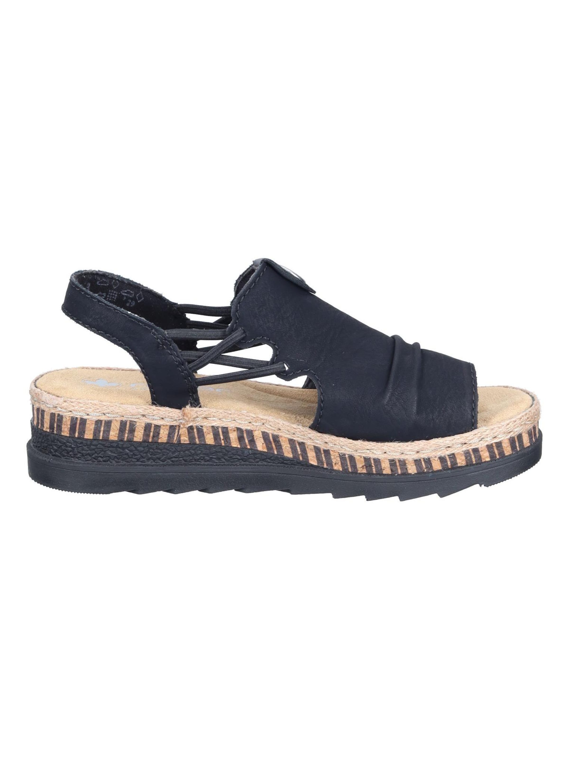 Rieker Sandale‌‌‌‌‌‌‌ in Schwarz