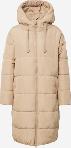 Freequent Between-Seasons Coat 'Turtle' in Beige: front