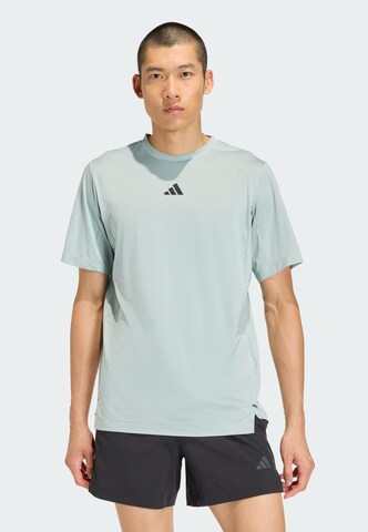 ADIDAS PERFORMANCE - Camiseta funcional 'Essentials' en verde: frente