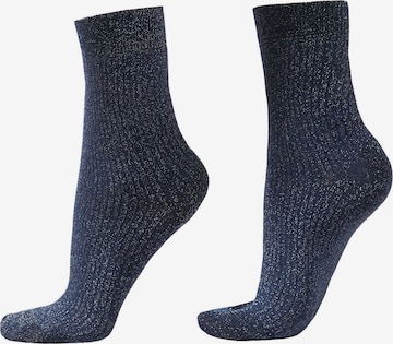 CALZEDONIA Socken in Blau: Vorderseite