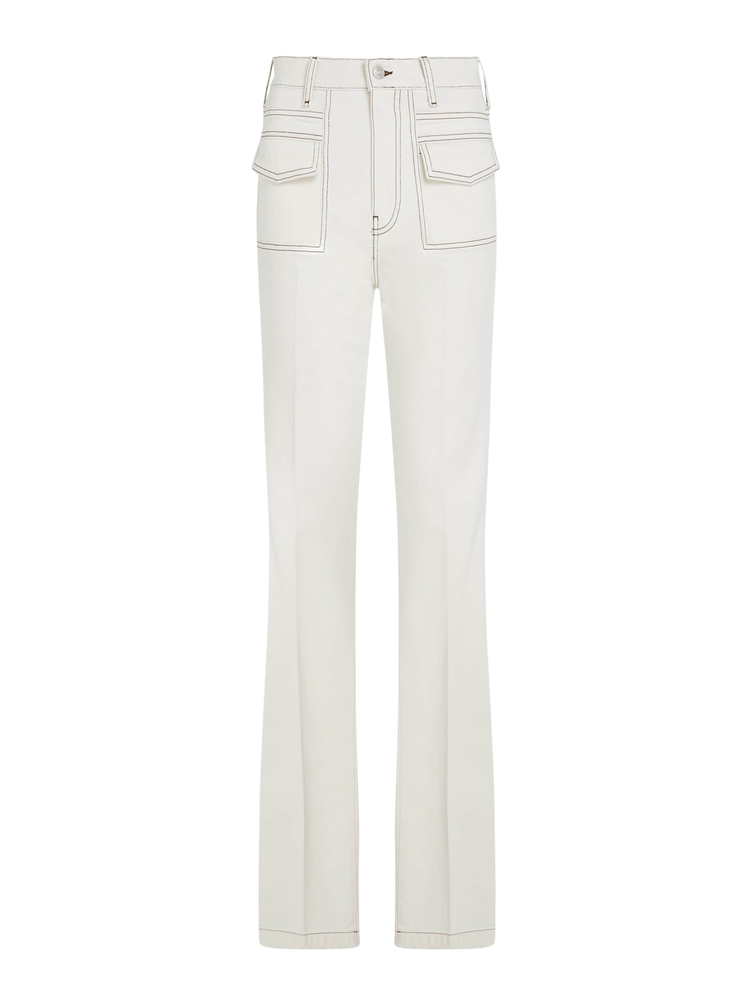 Bootcut Jean TOMMY HILFIGER en blanc : devant