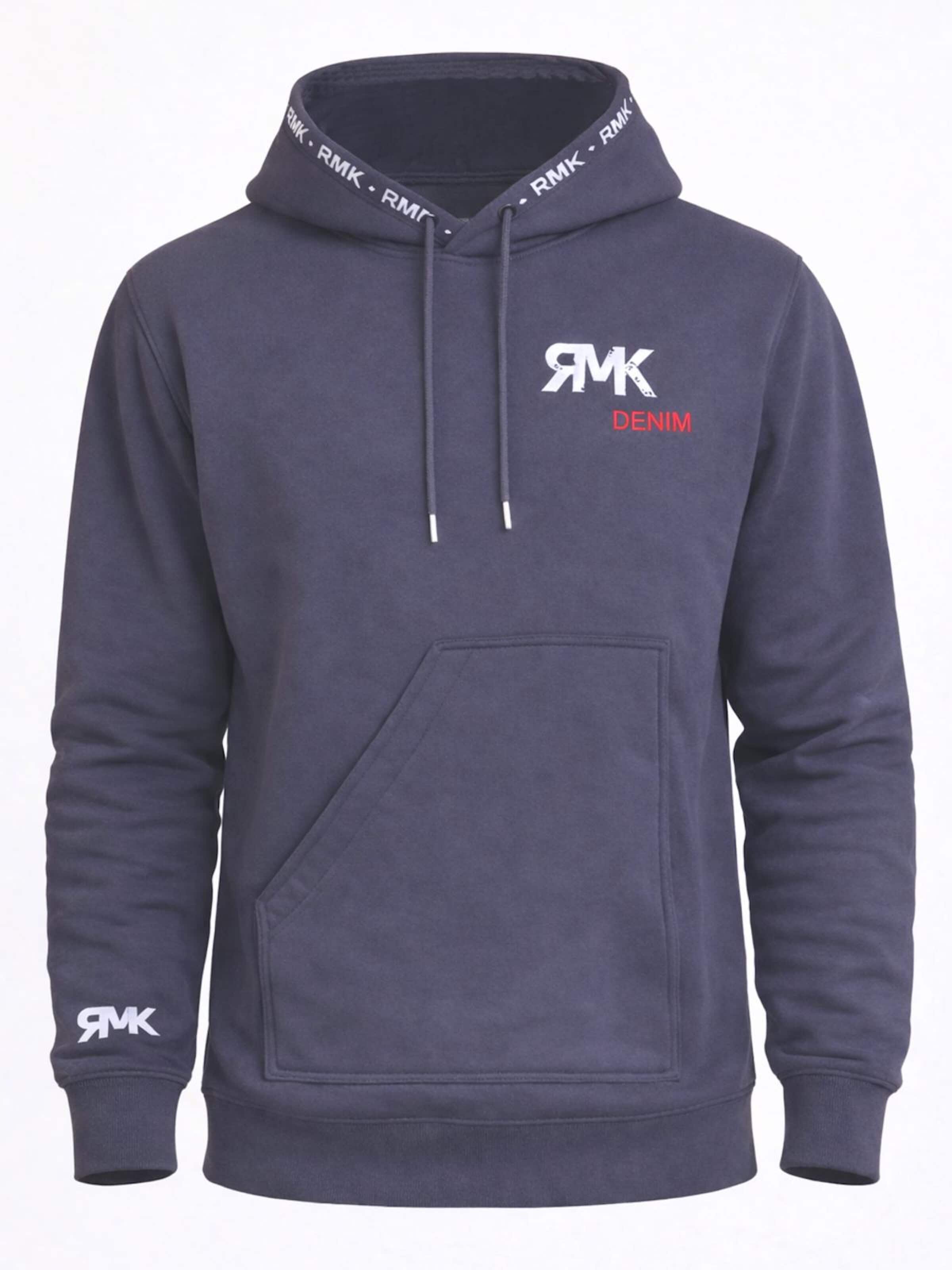 RMK Sweatshirt 'Bolsa' in Grey: front