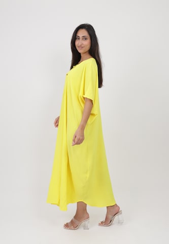 Elara Kjole i gul