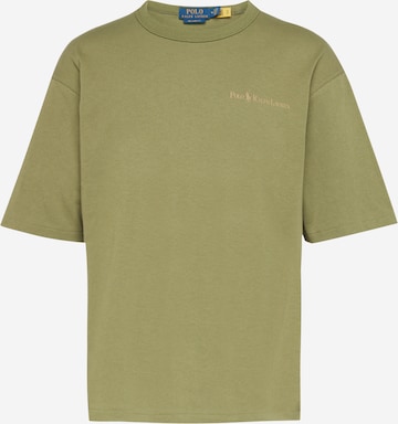 Tricou de la Polo Ralph Lauren pe verde: față