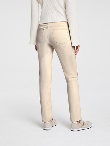 Slimfit Jeans di heine in beige