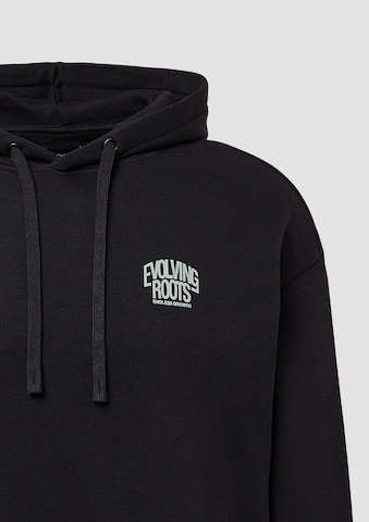QS Sweatshirt in Zwart
