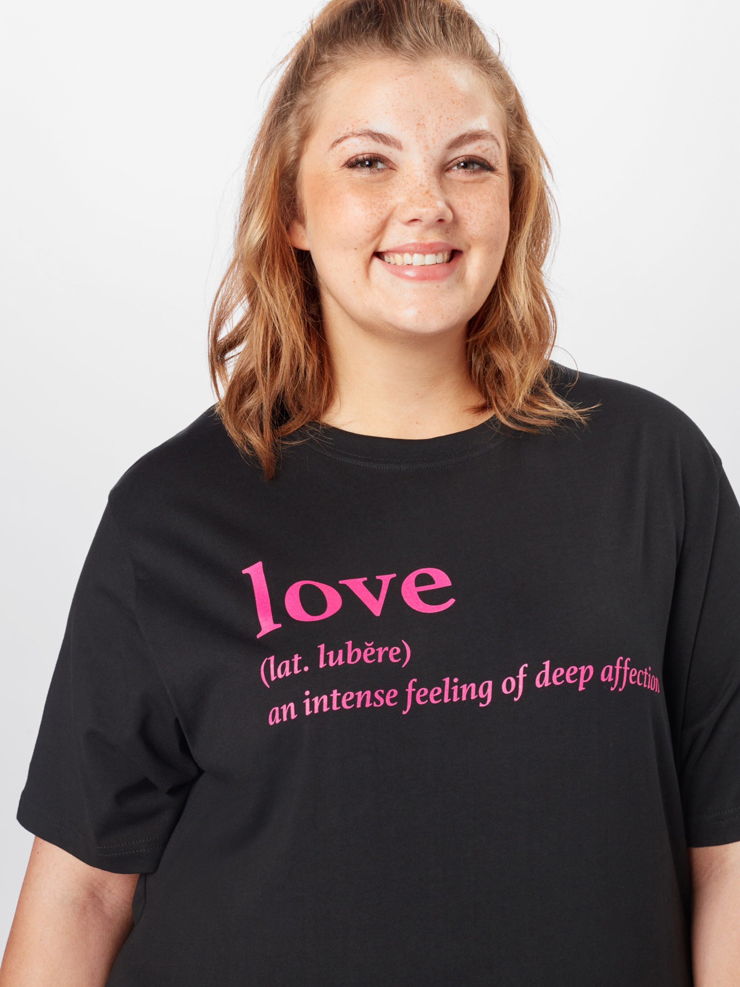 Frauen Shirts & Tops Mister Tee Shirt 'Love Definition' in Schwarz - QK54782 Frauen Shirts & Tops Mister Tee Shirt 'Love Definition' in Schwarz - QK54782