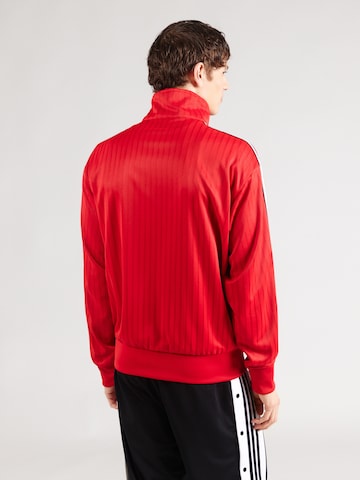 ADIDAS ORIGINALS Tepláková bunda 'Firebird' - Červená: zadná strana