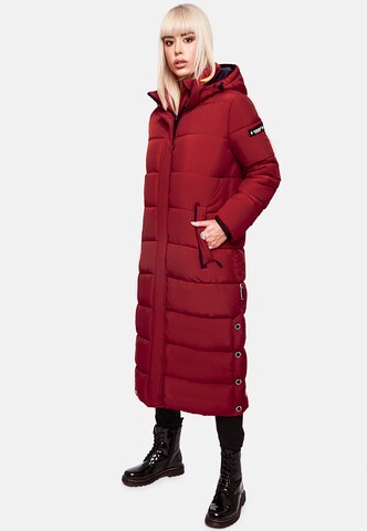 NAVAHOO Winter Coat 'Isalie' in Red