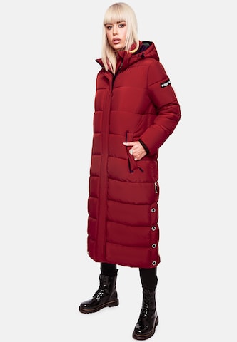 NAVAHOO Vinterfrakke 'Isalie' i rød