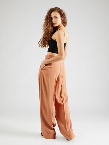 Loosefit Pantalon à pince 'BJORN' Vanessa Bruno en marron