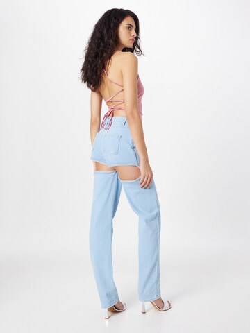 Misspap Regular Jeans 'Diamante' in Blau